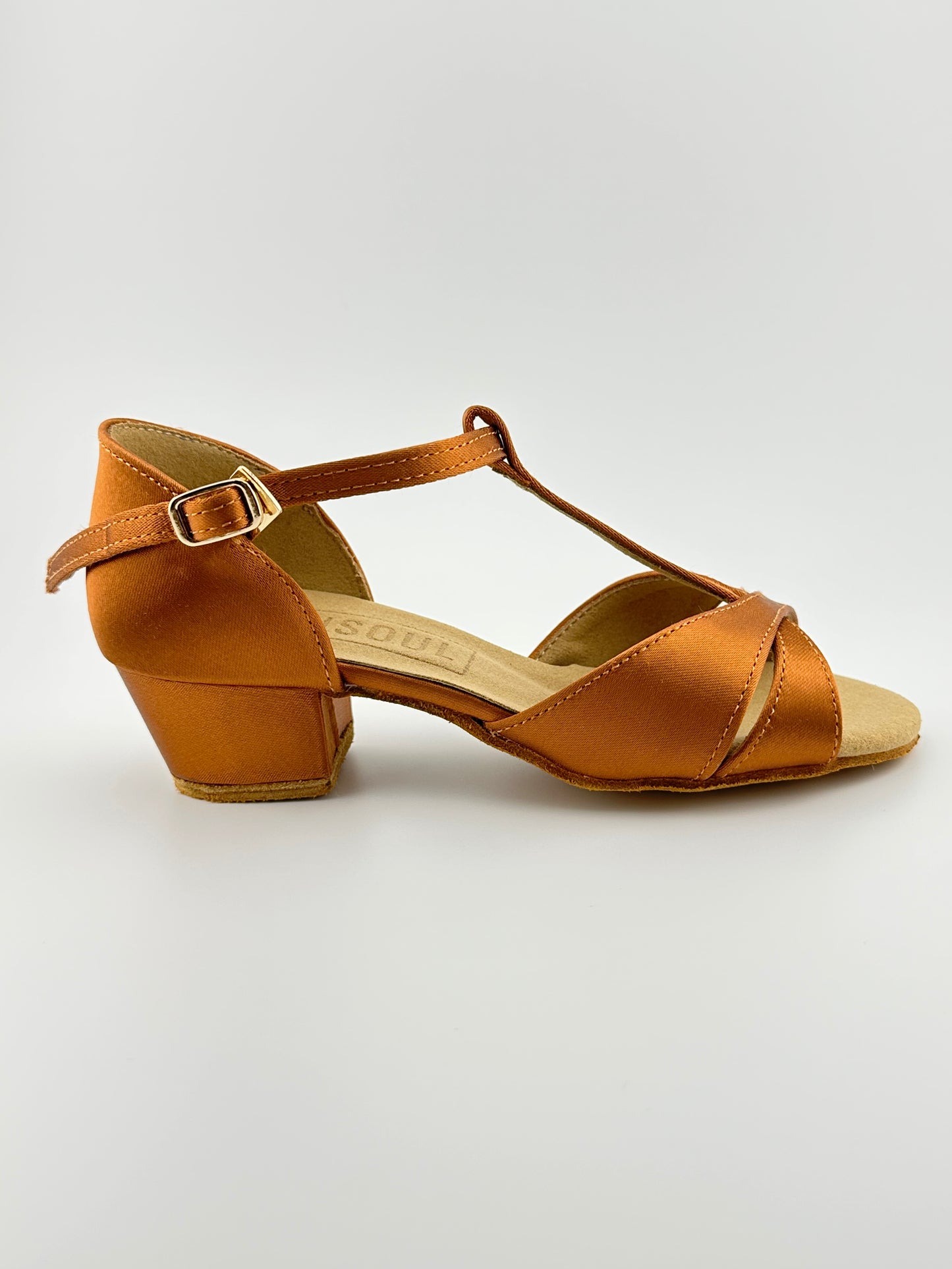 Diva-Dark Tan Satin