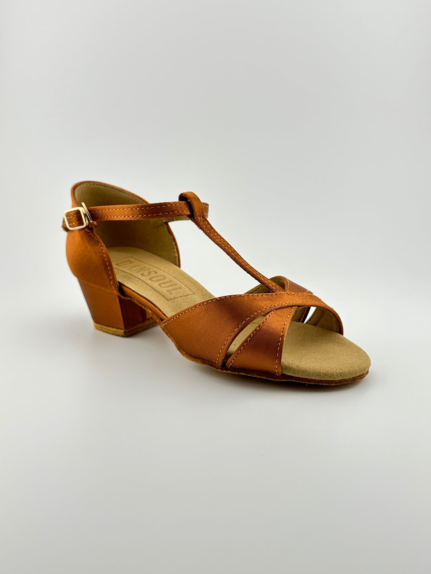Diva-Dark Tan Satin