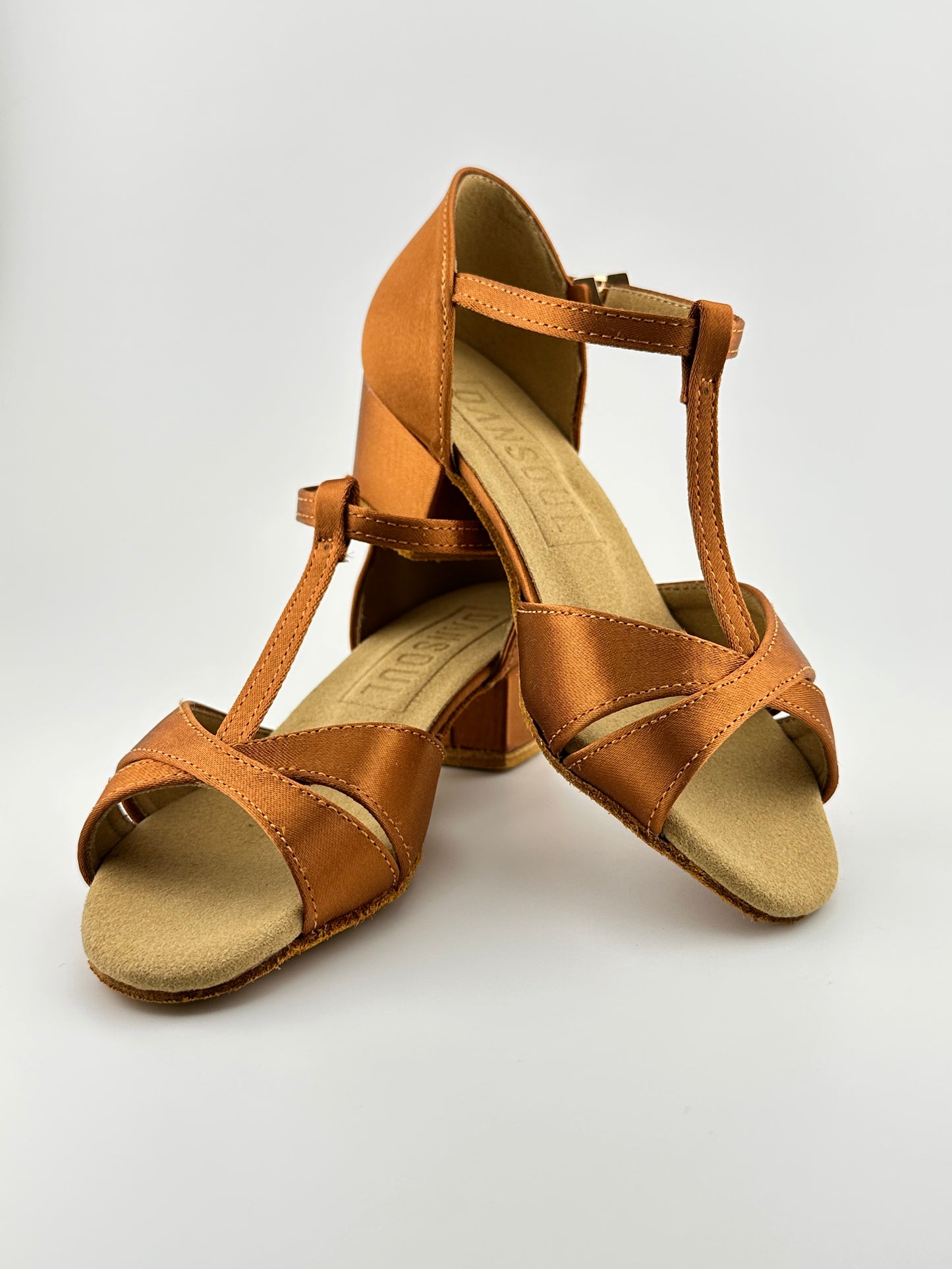 Diva-Dark Tan Satin