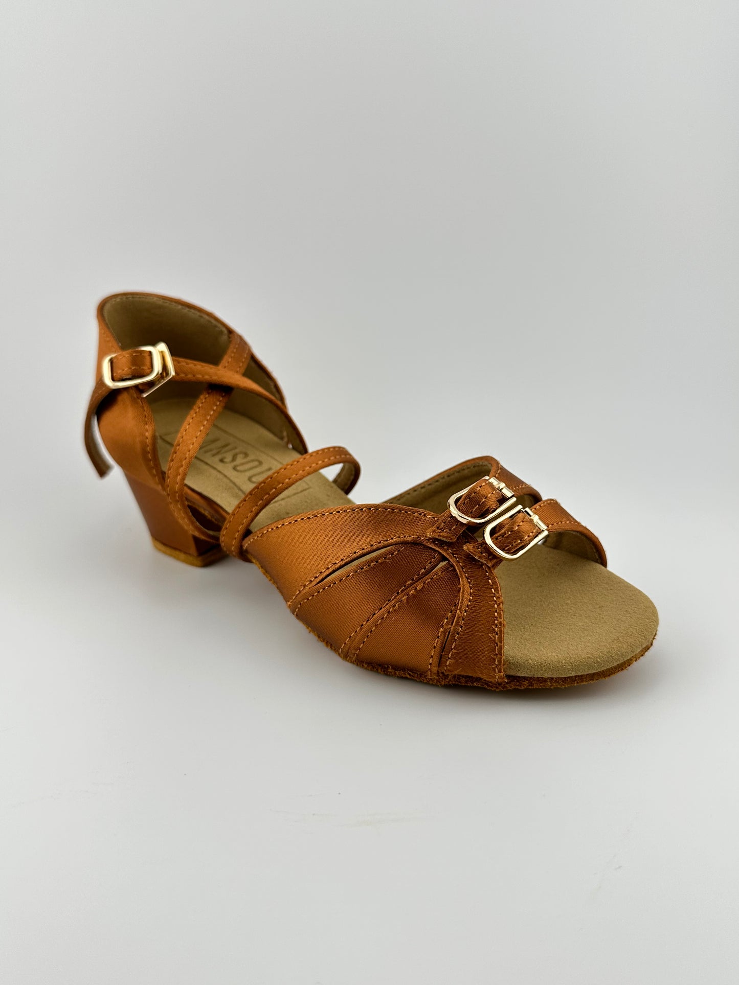 Princess-Dark Tan Satin
